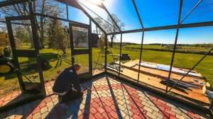 Сборка датской теплицы Juliana Premium