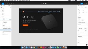 MiBox S website concept