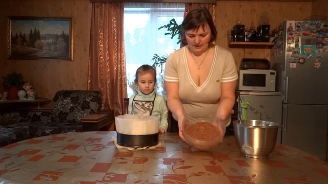 Королевская шоколадная ватрушка с творожной начинкой из песочного теста. Рецепт пирога с творогом.