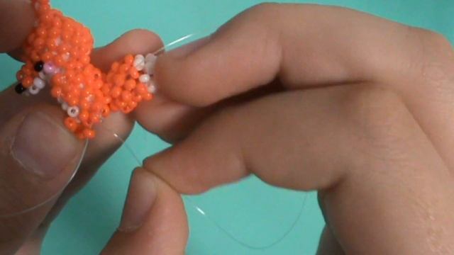 Мастер-класс на амигуруми из бисера 5 часть