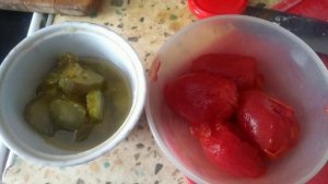 Russian food: Meet with pickled cucumbers / Мясо по-татарски. Как готовить в афганском казане