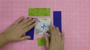 Супер эффектный лоскутный узор! Блок решётка (плетенка). Пэчворк для начинающих.