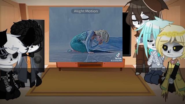 [Реакция Сансов +2 новых персонажей на Холодное сердце и Наш мир] смотреть онлайн