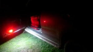 KIA SORENTO XM подсветка околодверного пространства