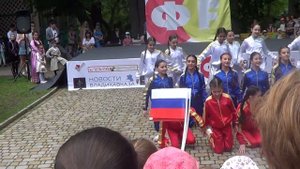 День молодежи 2017 гВладикавказ ,Студия танца Рыжий лев