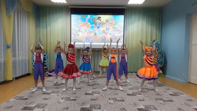 МБДОУ Детский сад 63, танцевальное творчество, ансамбль Лучики, танец Бум, бум ла ла смотреть онлайн