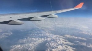 Рейс SU6360 Стамбул-Москва (Шереметьево). Airbus A-330, а/к "Аэрофлот". Красивая посадка над Москво