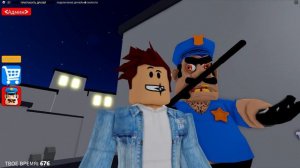 Самая Злая Тюрьма для Кида Семьи Бруно 🍔 BRUNO'S FAMILY PRISON RUN Obby Roblox