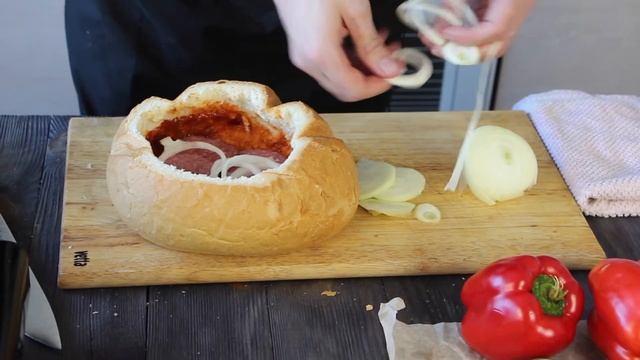 Канадская пицца в Хлебушке (Шеф Рецепт) смотреть онлайн