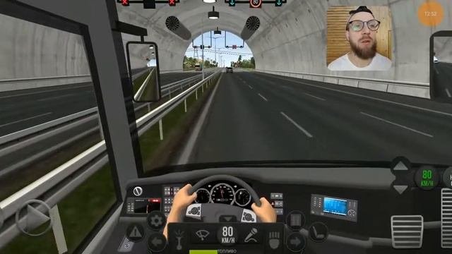 Летсплей СИМУЛЯТОР АВТОБУСА — Очень голодные пассажиры! | Игра Bus Simulator Ultimate на Android