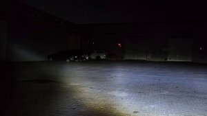 LED балка ближнего и дальнего света 55см | тест освещения ??