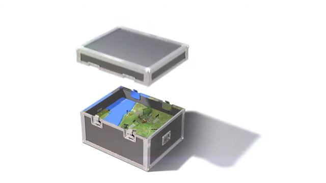 Дизайн-проект и 3Д-ролик макета Ненецкого АО смотреть онлайн