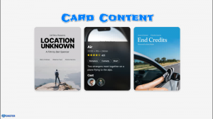 Как сделать адаптивные контент карты или карточки для фильмов используя HTML и CSS