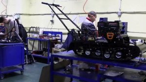 Сборка мотобуксировщика Сигма за 3 минуты (ускоренная съемка).