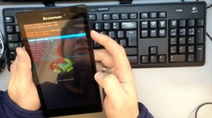 Lenovo TAB 2 A7-10 Hard Reset (сброс настроек)