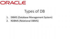 Introduction to Oracle Database | Tanmay Pednekear