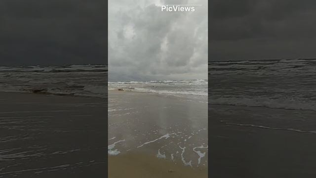 Анапа. Джемете. Чёрное море бушует. 21 декабря 2023. Какая погода сегодня на юге.Обстановка на пляже