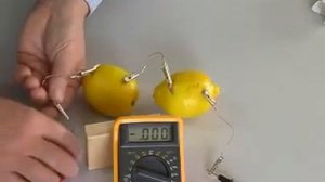 Батарейка из Лимона