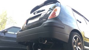 Suzuki Liana exhaust/ Сузуки Лиана прямоток