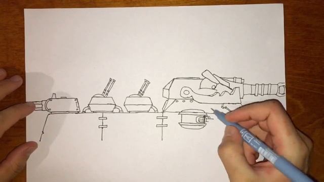 Как нарисовать ЧЕРНОГО РАТТЕ из Мультики про танки / Homeanimations / Gerand