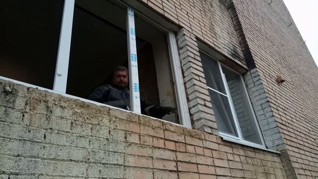 Монтаж трёхстворчатого окна от Сателс-Кашира, Ступино смотреть онлайн