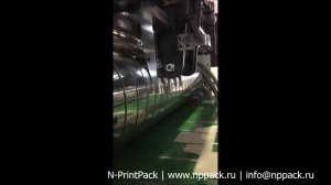 Машина для заклейки окошек с устройством pick&place