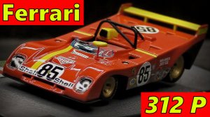 Ferrari 312 P спорткар Модель машины 1972 Масштаб 1:43 Centauria Мини-копия автомобиля