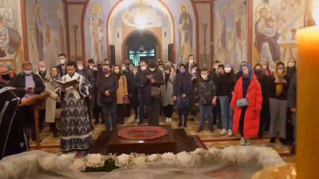 22.04.2022 Утреня с чином погребения Спасителя смотреть онлайн