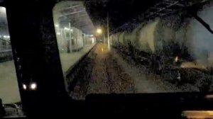 Ночная поездка в кабине ЭР9Е