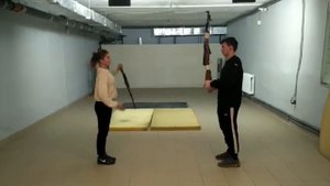 Упражнение с карабином скс