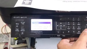 E806-0000 Turn the main power OFF and ON Cannon Printer MF221d | Error Code: E806-0000
