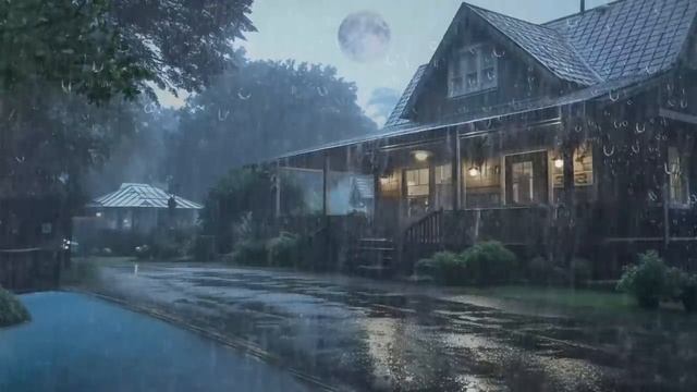 Lluvias Intensas y Truenos para dormir Rápido Y Profundamente |Lluvia Relajarse para Calmar y Dormi