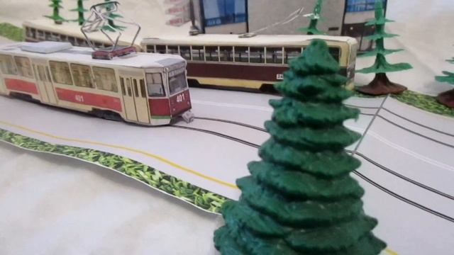 Необычный трамвай. Tatra T6B5 смотреть онлайн