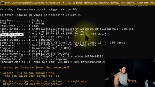 Como CRACKEAR contraseñas de archivos RAR usando HashCat & Johh The Ripper смотреть онлайн