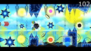 Tidal Wave with Frame Perfects counter — Geometry Dash