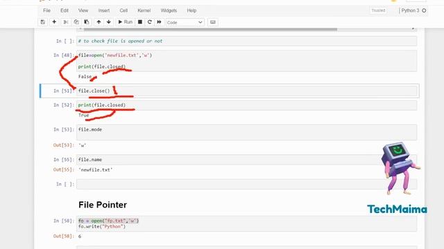 File Handling in Python - Part 3 | Python Tutorials for beginners in Tamil | Techmaima