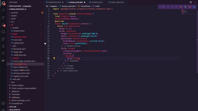 AirBnB Redesign Flutter UI Kit  - SpeedCode Tutorial