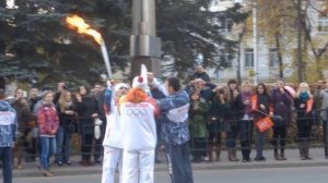 Смоленск олимпийский огонь эстафета