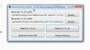 Minecraft - Version Switcher (1.4_01 to 1.5_01, Flymod, Texture Packs, Etc.)