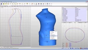 3d моделирование корсета Шено.