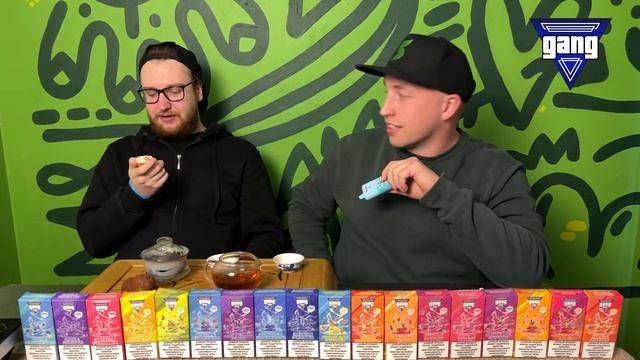 GANG снова в деле! Gang HUGE 5500 затяжек. Как всегда сладко и ярко.