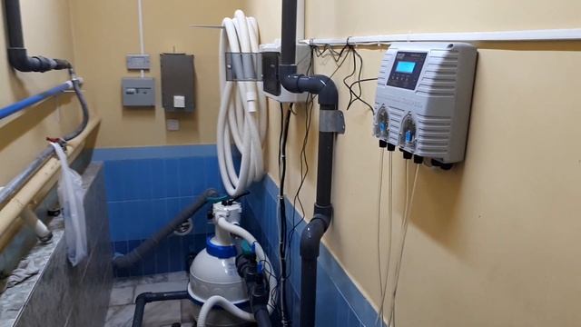Химическая станция дезинфекции рН/CL и ОБОРУДОВАНИЕ подогрева БАССЕЙНА