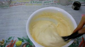 Ванильный бисквит. Самый простой и пышный бисквит для торта.