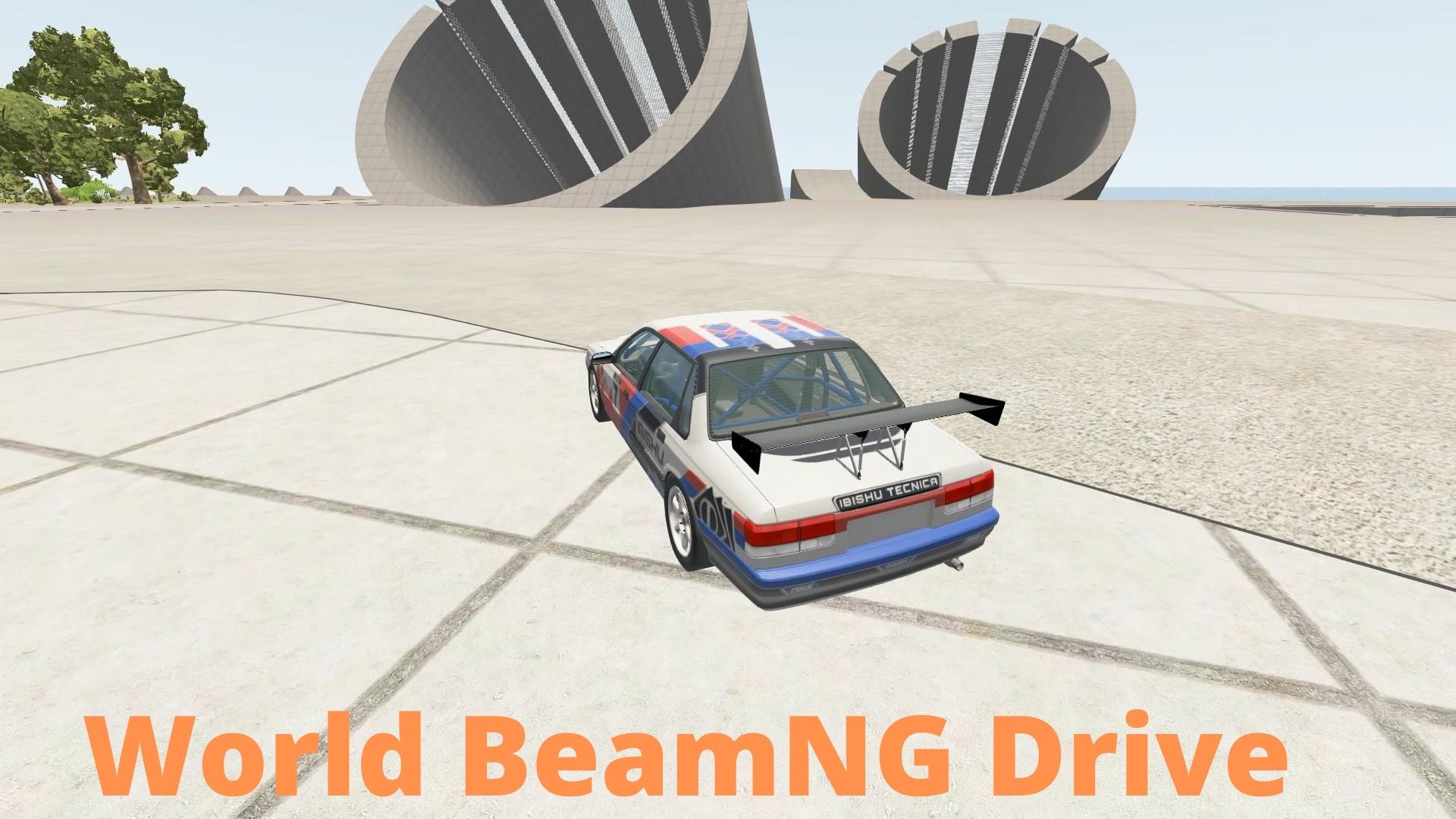 Прыжки в трубу - BeamNG Drive | World BeamNG Drive