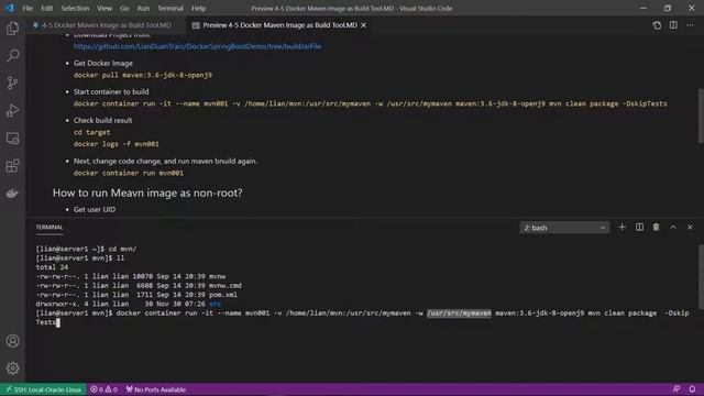 Docker Maven Image as Build Tool смотреть онлайн