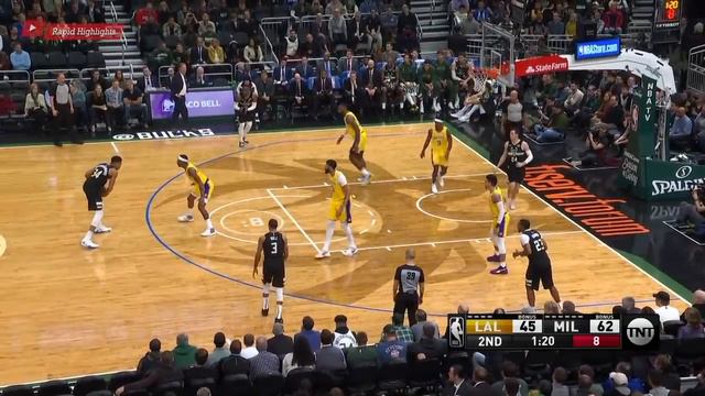 LA Lakers vs Milwaukee Bucks - Full Game Highlights December 19, 2019 NBA 2019-20 смотреть онлайн