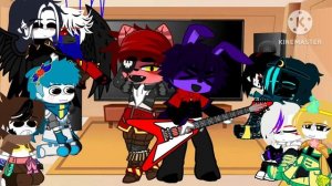 ☆Sans aus react to Fnaf 1☆ || Original concept?? || links to songs in desc ||