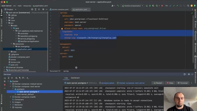 Postgres DB for Spring Boot project (Docker, Java) #tutorial