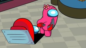 GIRL in AMONG US Девочка в Амонг Асе