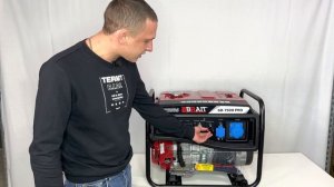 Распаковка бензинового генератора  BRAIT 7500 PRO